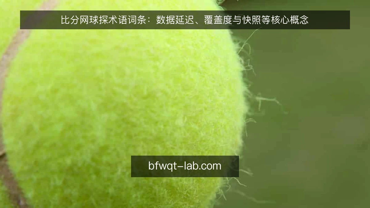 比分网球探术语词条：数据延迟、覆盖度与快照等核心概念